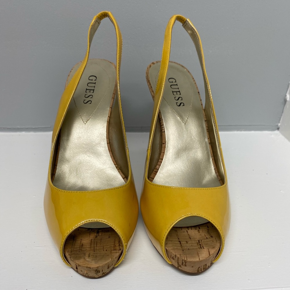 Yellow sandals